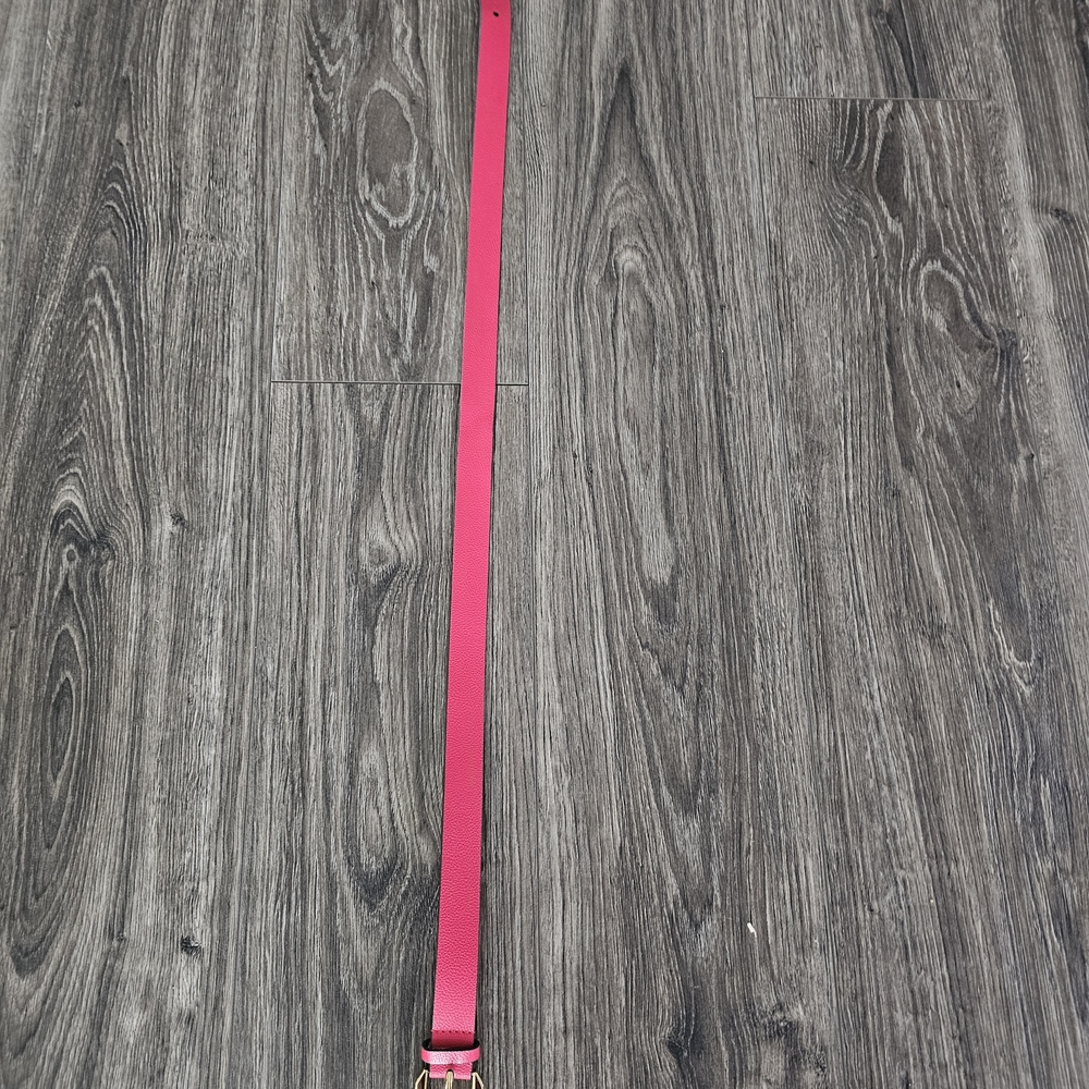 Red Leather Belt